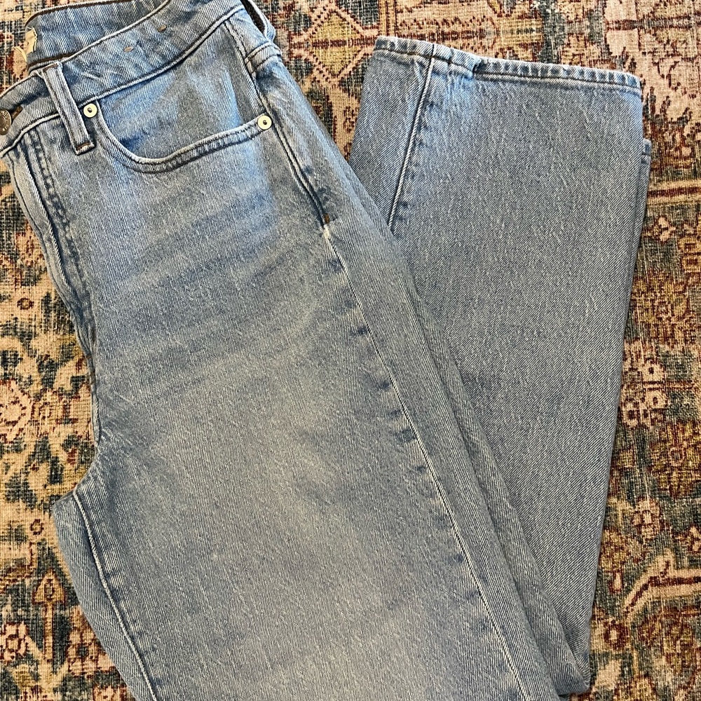 Madewell curvy perfect blue jeans size 27
